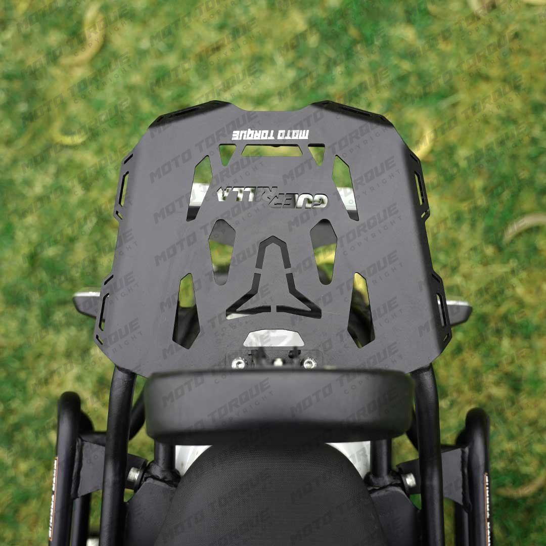 Mototorque back carrier Royal Enfield Guerrilla 450 rear luggage rack support