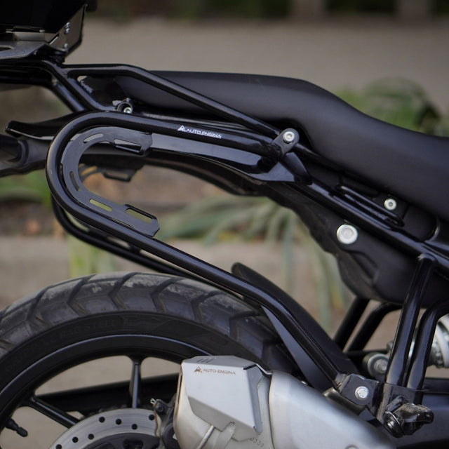 Auto Engina Saddle Stay for Royal Enfield Guerrilla 450 Black Soft Luggage Carrier