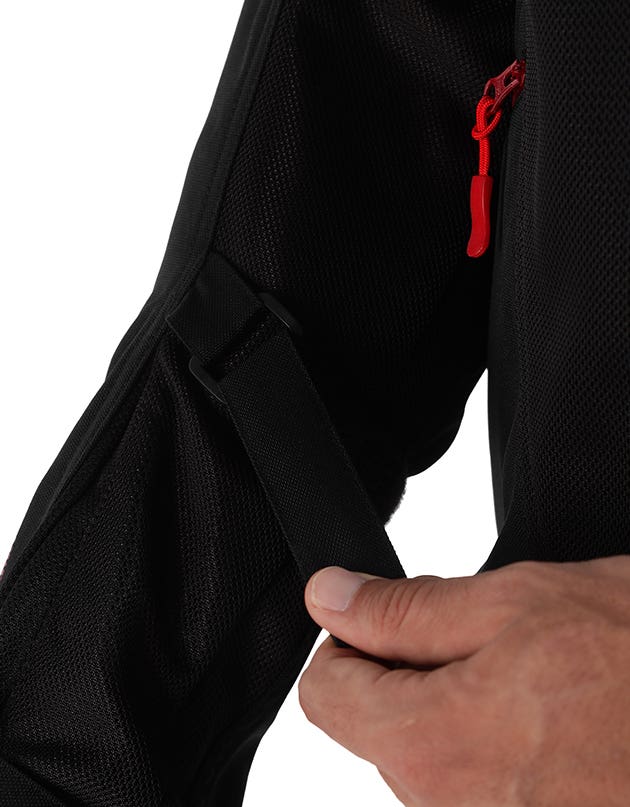Royal Enfield Streetwind Eco 3 Riding Jacket in Red, Green and Grey