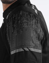 Royal Enfield Streetwind Eco 3 Riding Jacket in Red, Green and Grey