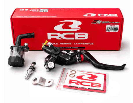 RCB E4+ RH 15mm black front master brake pump 01BP063B