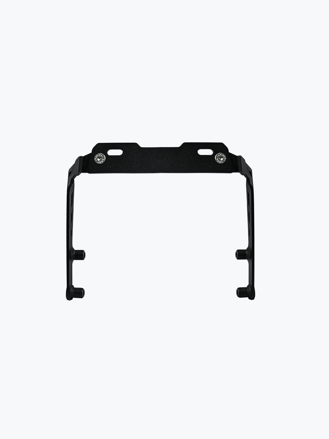 Legundary Custom Brooch Number Plate Holder for Bajaj Pulsar NS400Z Black Mild Steel Tail Tidy License Plate Mount