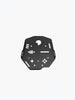 Legundary Custom Huckitta Carrier Plate for Suzuki V-Strom 800DE Black Mild Steel Top Rack Luggage Mount