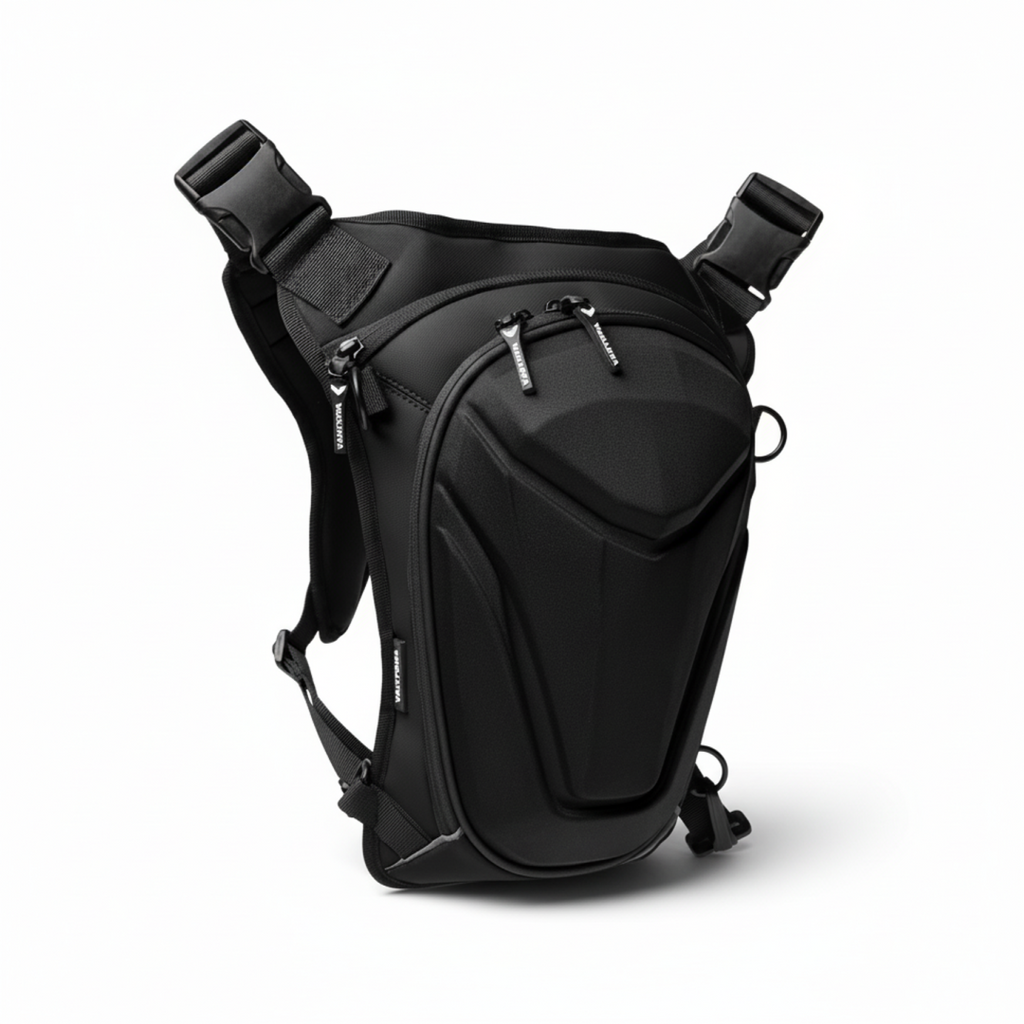Vantora ARC 4-in-1 Travel Bag Convertible Crossbody Sling Thigh Bag Waist Pouch and Motorcycle Tank Bag
