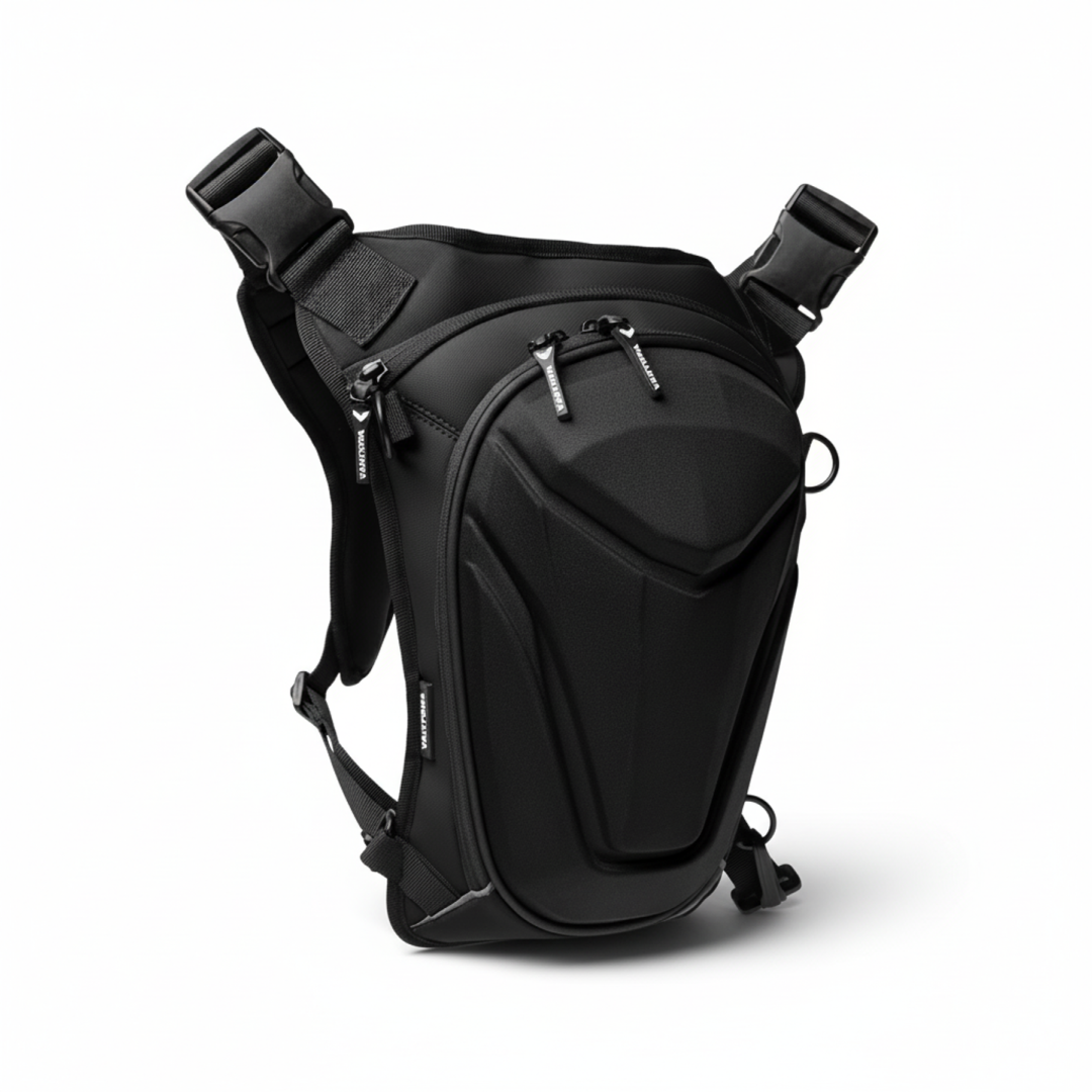 Vantora ARC 4-in-1 Travel Bag Convertible Crossbody Sling Thigh Bag Waist Pouch and Motorcycle Tank Bag