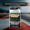 CRANK1 Sintered Rear Brake Pads CB274 for Honda CB1000R 2013 Motorcycle Brake Pads