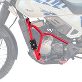 Auto Engina Crash Guard for Hero Xpulse 200 22mm Mild Steel Built-In Sliders Gloss Red