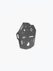 Legundary Custom Huckitta Carrier Plate for Suzuki V-Strom 800DE Black Mild Steel Top Rack Luggage Mount