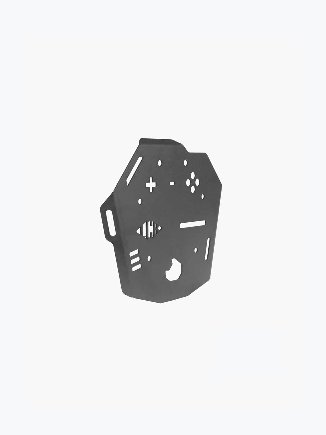 Legundary Custom Huckitta Carrier Plate for Suzuki V-Strom 800DE Black Mild Steel Top Rack Luggage Mount
