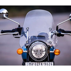 Hyperrider Touring Windshield for Honda Hness CB350 and Royal Enfield Meteor 350