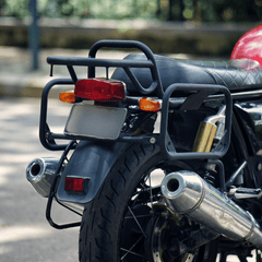 Hyperrider Royal Enfield Interceptor 650 Saddle Stay Round Pipe Pannier Mount