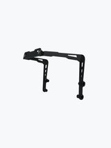 Legundary Custom Brooch Number Plate Holder for Bajaj Pulsar NS400Z Black Mild Steel Tail Tidy License Plate Mount