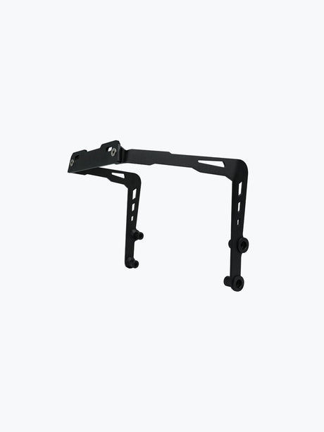 Legundary Custom Brooch Number Plate Holder for Bajaj Pulsar NS400Z Black Mild Steel Tail Tidy License Plate Mount