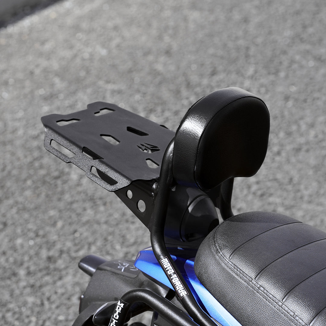 Moto Torque Back Carrier with Cushioned Back Rest for Yamaha XSR 155