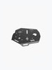 Legundary Custom Huckitta Carrier Plate for Suzuki V-Strom 800DE Black Mild Steel Top Rack Luggage Mount