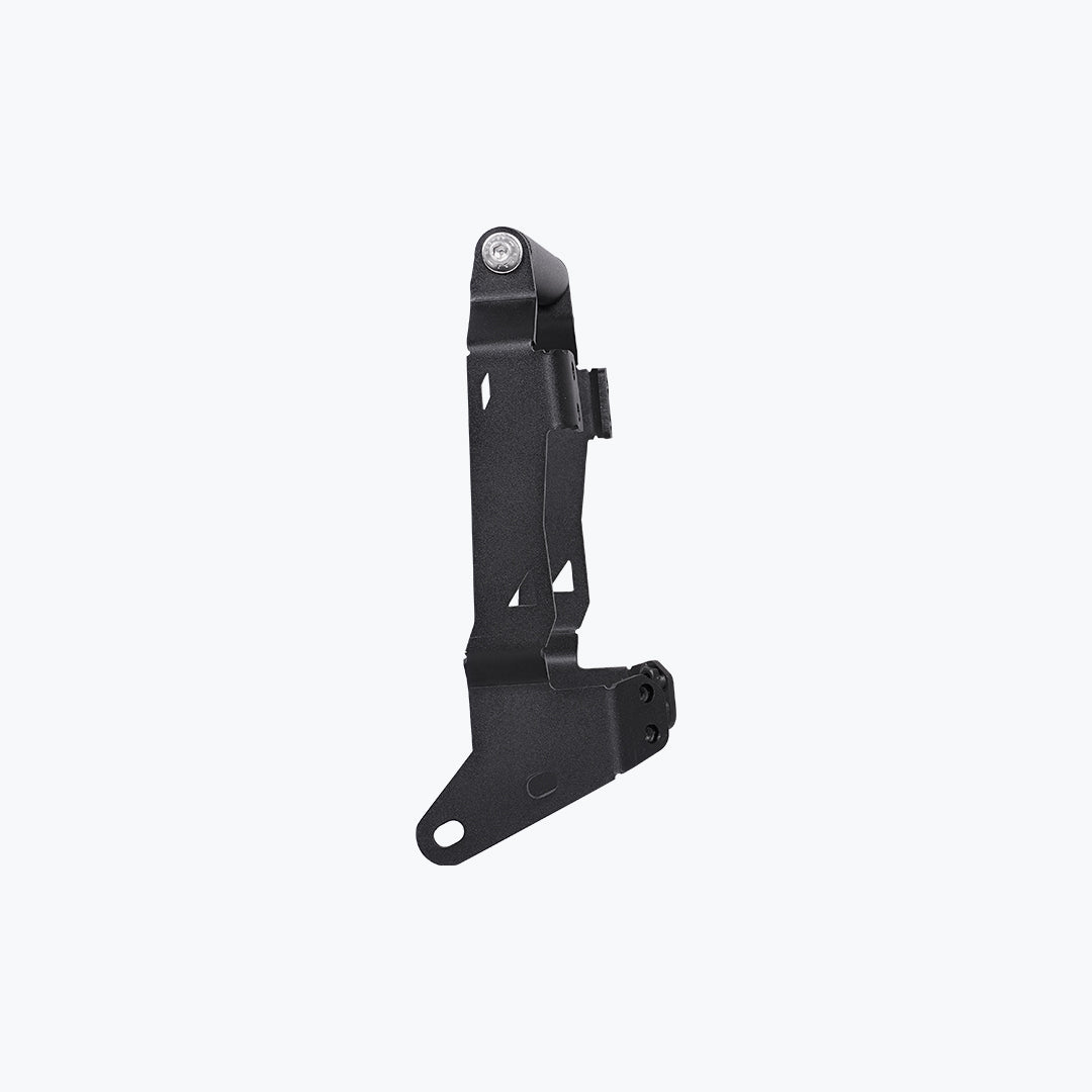 Legundary Ploigos GPS mount black installed on Hero Xpulse 210 handlebar