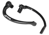 RCB GP3 black carbon fibre motorcycle lever guard set, part 01H0084B