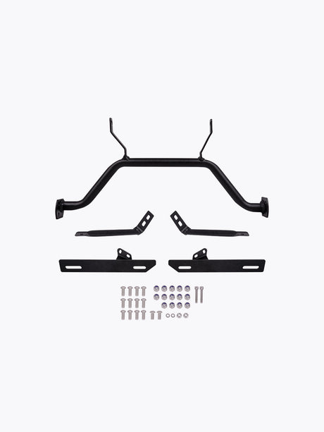 Legundary Custom CB200X NX200 fort knox side box bolt on mounts mild steel saddlestay pannier support