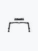 Legundary Custom Brooch Number Plate Holder for Bajaj Pulsar NS400Z Black Mild Steel Tail Tidy License Plate Mount