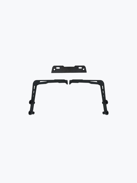 Legundary Custom Brooch Number Plate Holder for Bajaj Pulsar NS400Z Black Mild Steel Tail Tidy License Plate Mount