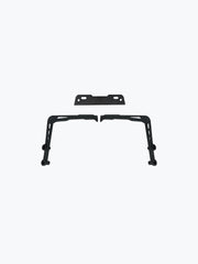 Legundary Custom Brooch Number Plate Holder for Bajaj Pulsar NS400Z Black Mild Steel Tail Tidy License Plate Mount