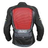 BBG Adventure Riding Jacket for men with chest guard, CE Level 2 armour, waterproof rain jacket and removable thermal jacket