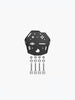 Legundary Custom Huckitta Carrier Plate for Suzuki V-Strom 800DE Black Mild Steel Top Rack Luggage Mount