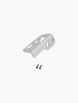 Legundary Custom Tricorn front oil cap for Honda NX500 in silver aluminium, CNC-machined engine oil cover with premium finish and precise fit.