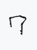 Legundary Custom Brooch Number Plate Holder for Bajaj Pulsar NS400Z Black Mild Steel Tail Tidy License Plate Mount