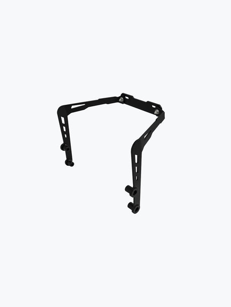 Legundary Custom Brooch Number Plate Holder for Bajaj Pulsar NS400Z Black Mild Steel Tail Tidy License Plate Mount