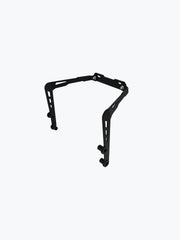 Legundary Custom Brooch Number Plate Holder for Bajaj Pulsar NS400Z Black Mild Steel Tail Tidy License Plate Mount