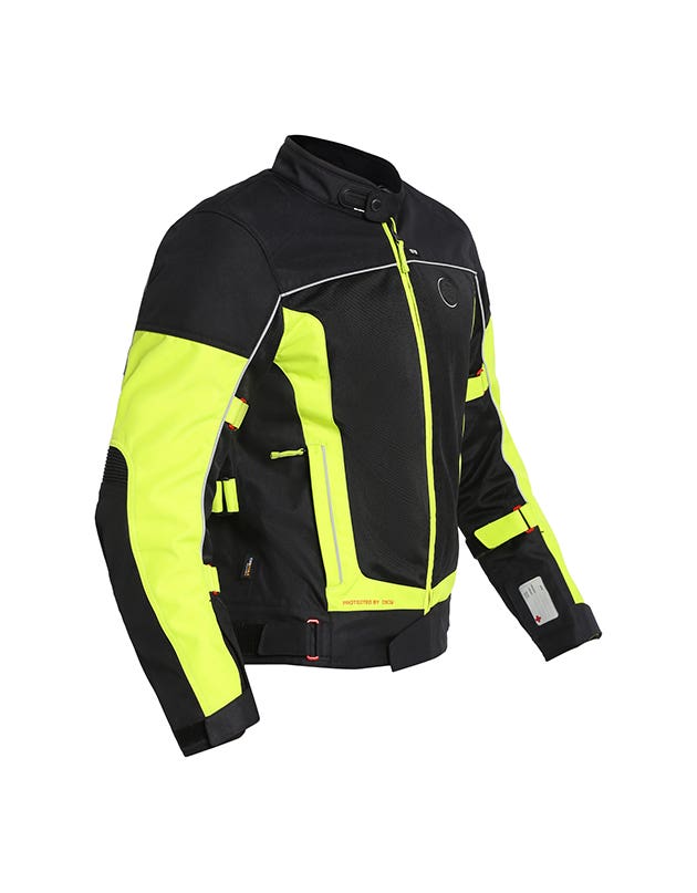 Royal Enfield Explorer V4 Pro Class A Riding Jacket in Green