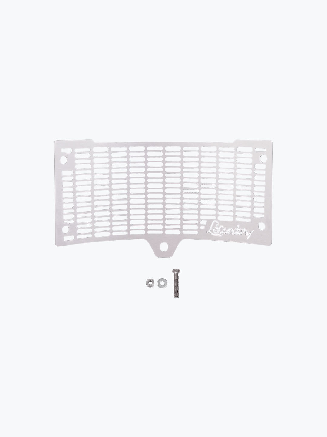 Legundary Custom KTM 390 Enduro R Vector Radiator Grill Silver aluminium radiator guard protector