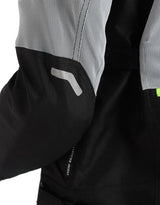 Royal Enfield Crossroader V2 Grey Neon riding jacket with CE armour