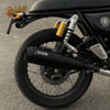 Bycology Rhino Racing Grenade V5 stainless steel exhaust for Royal Enfield Continental GT 650 in Chrome and Black Chrome