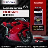 CRANK1 CFB744 carbon front brake pads for Ducati 1098 2007-2009