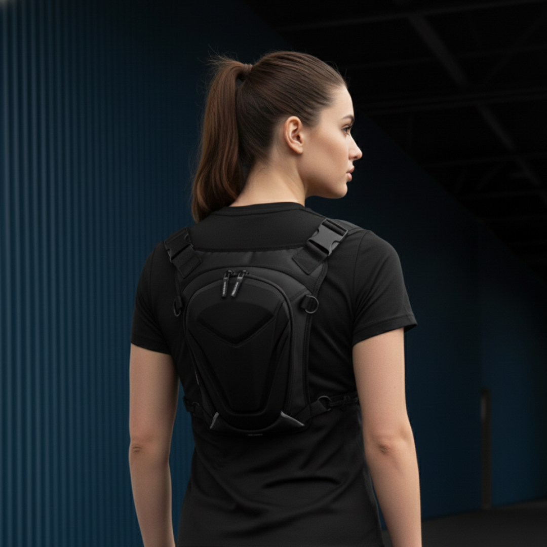 Vantora ARC 4-in-1 Travel Bag Convertible Crossbody Sling Thigh Bag Waist Pouch and Motorcycle Tank Bag