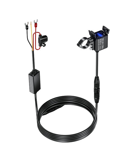 LBC Moto Keywig B13 100W motorcycle battery charger power bank PD USB C fast charging aluminium body portable