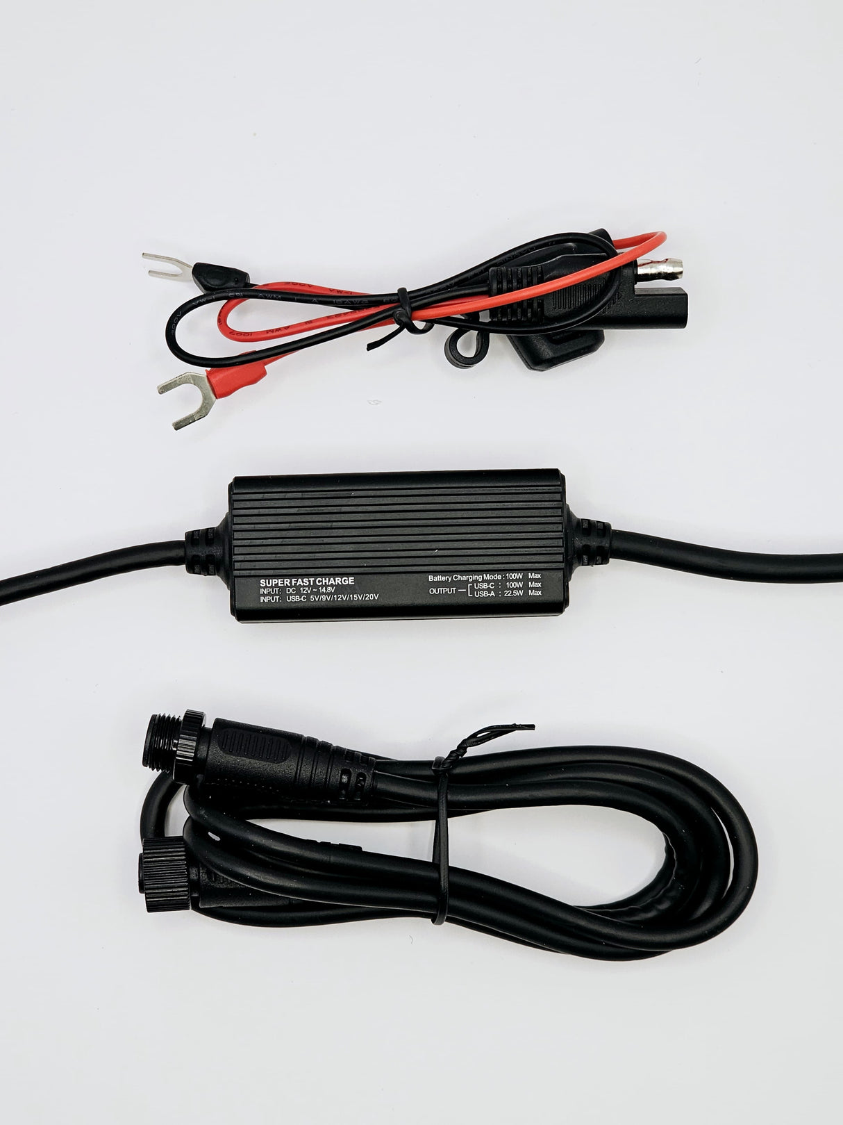 LBC Moto Keywig B13 100W motorcycle battery charger power bank PD USB C fast charging aluminium body portable