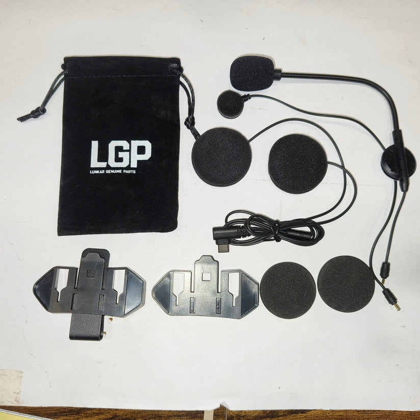 LGP Additional Helmet Kit X30 PRO Universal Weatherproof Motorcycle Accessory
