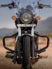 Legendary Custom Meteor Wadder Burn crash guard black mild steel engine protector for Royal Enfield Meteor 350