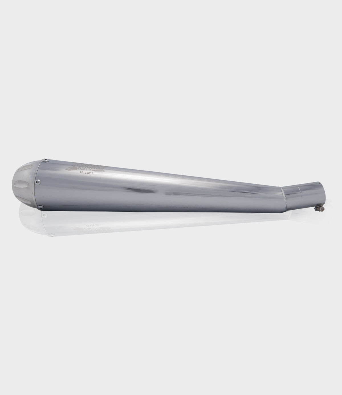 Moto Torque Megaphone Chrome Performance Exhaust for Royal Enfield UCE Models