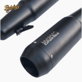 Bycology Rhino Racing Grenade V5 stainless steel exhaust for Royal Enfield Continental GT 650 in Chrome and Black Chrome