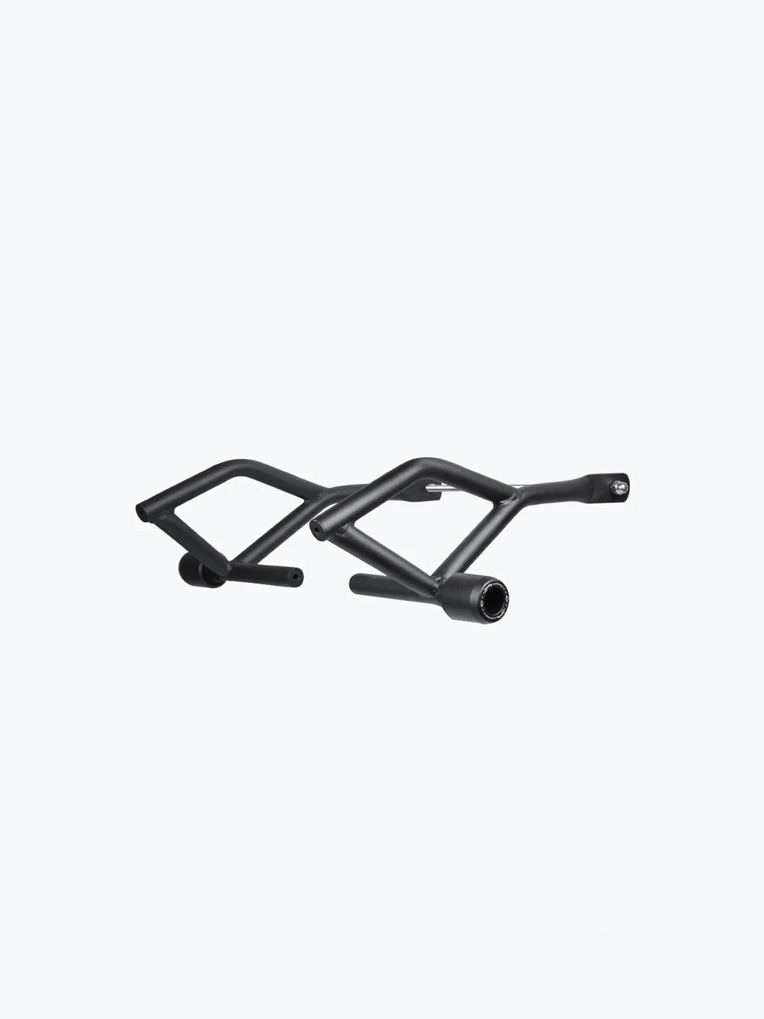 Legundary Custom Himalayan Bazooka Small Crash Guard With Slider BS6 Black Mild Steel Engine Guard