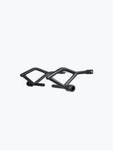 Legundary Custom Himalayan Bazooka Small Crash Guard With Slider BS6 Black Mild Steel Engine Guard