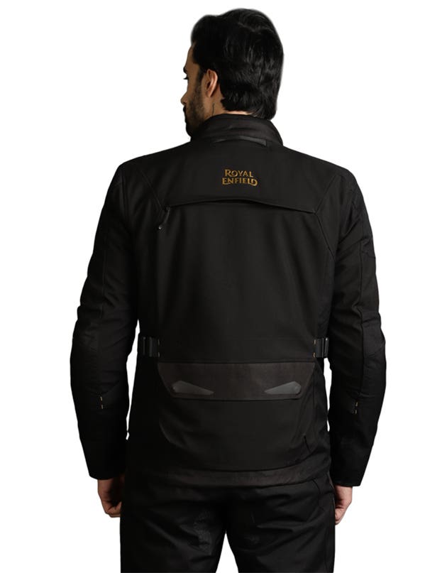 Royal Enfield Darcha Pro Class AA Riding Jacket in Black and Grey