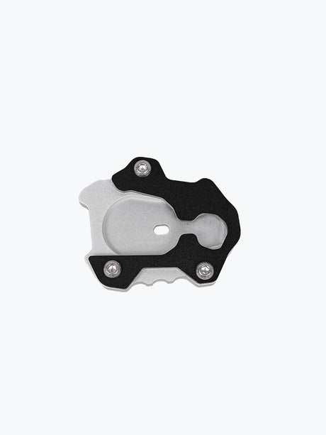 Legundary Custom KTM ADV 390 2025 fortis side stand base aluminium mild steel foot extension plate black silver
