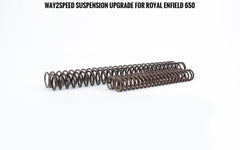Way2Speed Royal Enfield Interceptor 650 and Continental GT 650 Front Suspension Upgrade Kit