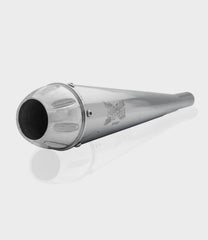 Moto Torque Megaphone Chrome Performance Exhaust for Royal Enfield UCE Models