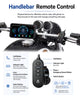 LBC Moto B3 Elite smart motorcycle display with dual 1080P cameras, TPMS sensors and remote control